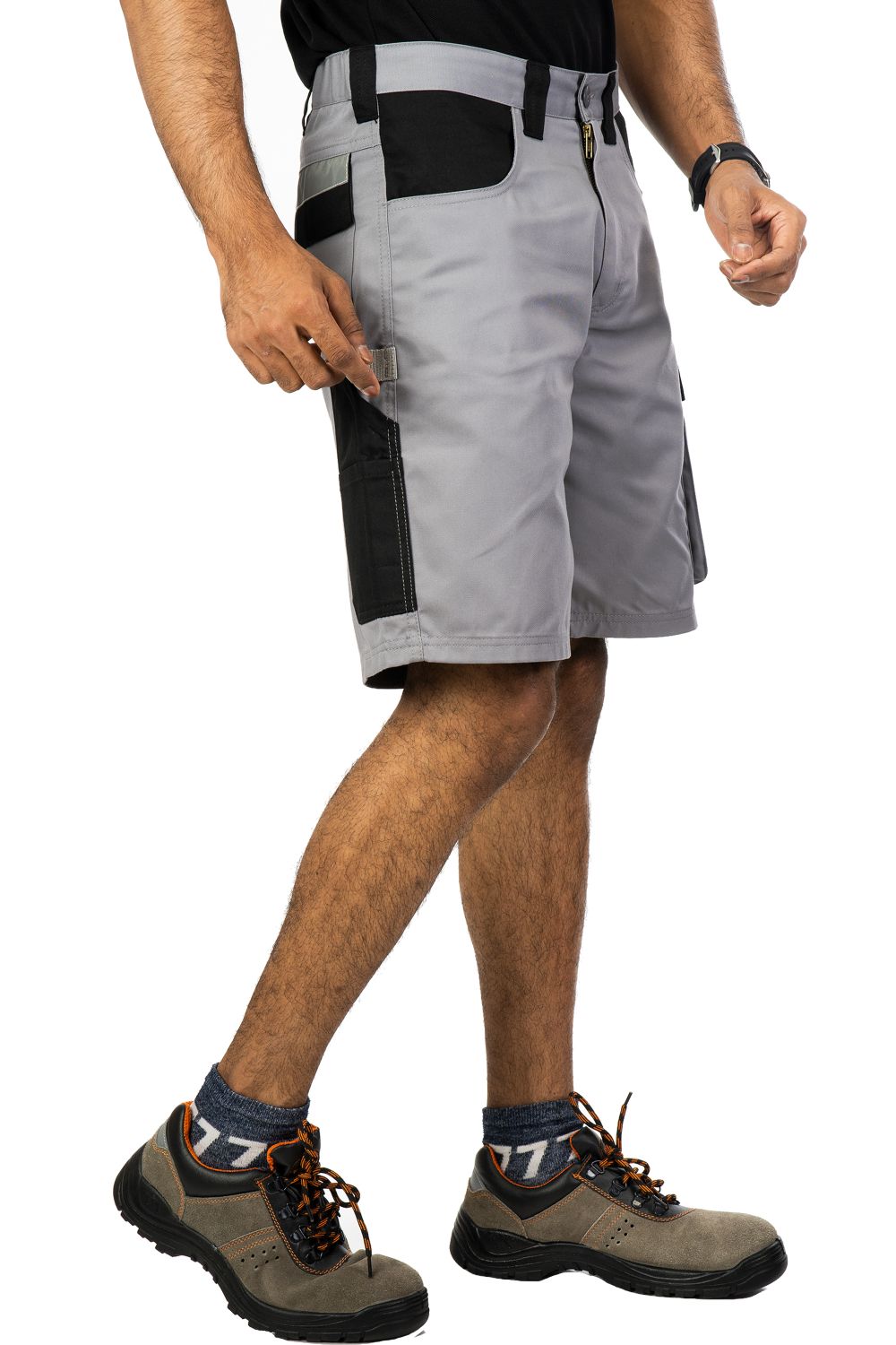 industrial design ergonomic carbon-black shorts