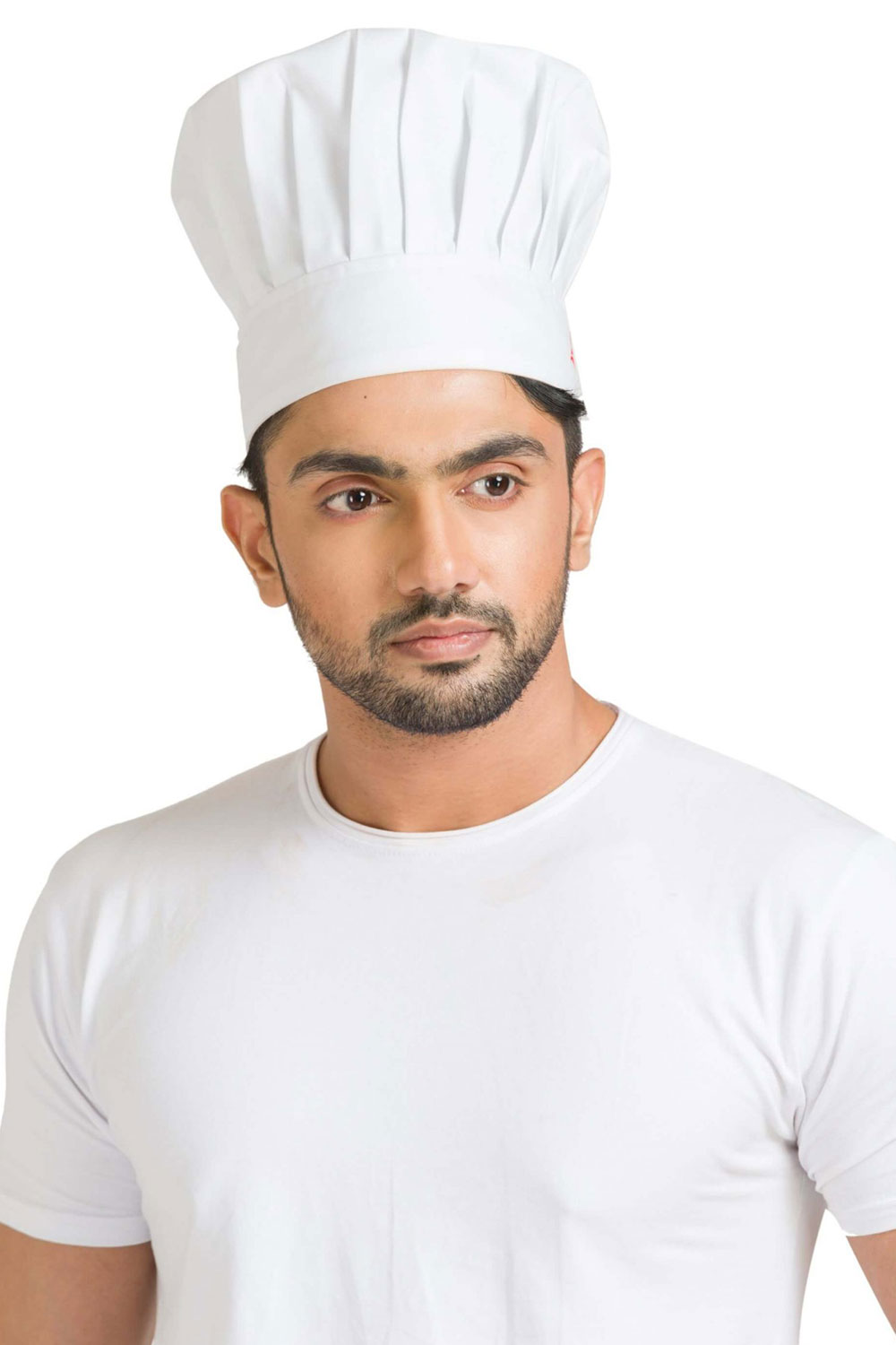 White Adjustable Chef Cap
