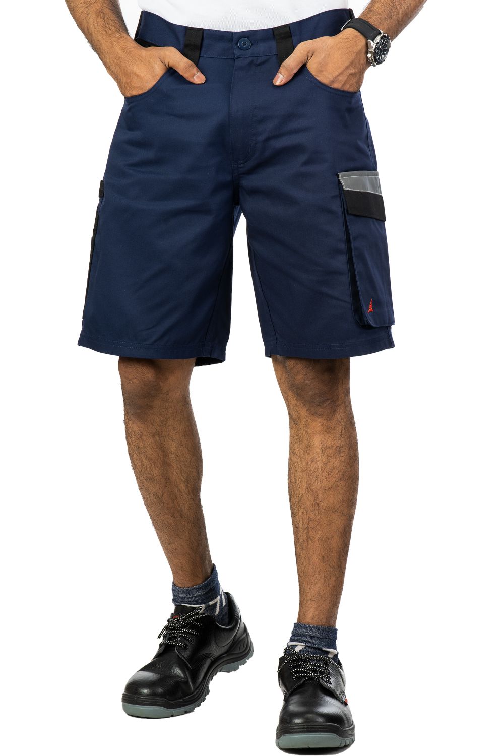 industrial design ergonomic navy-black shorts