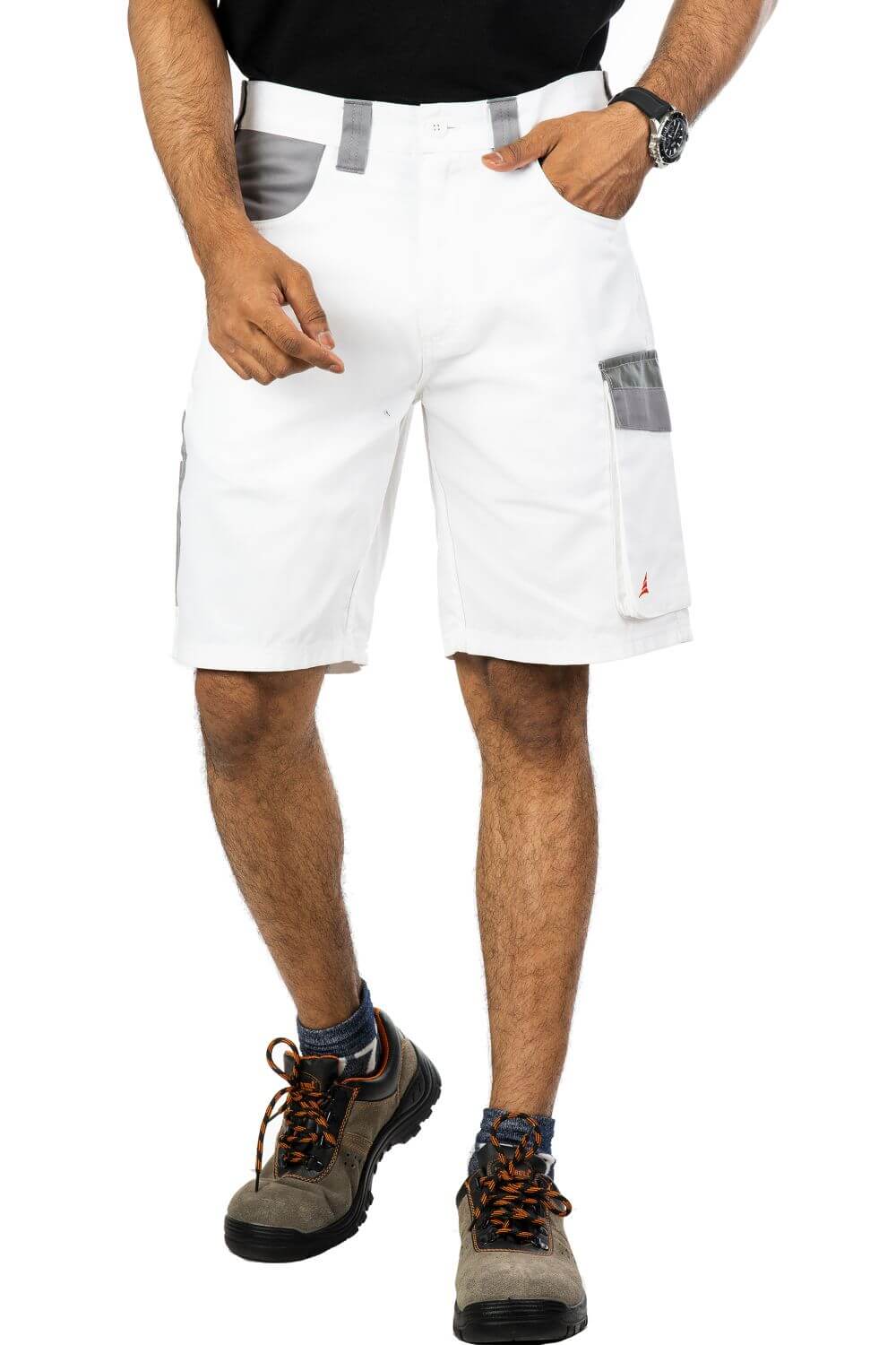 industrial design ergonomic white-grey shorts