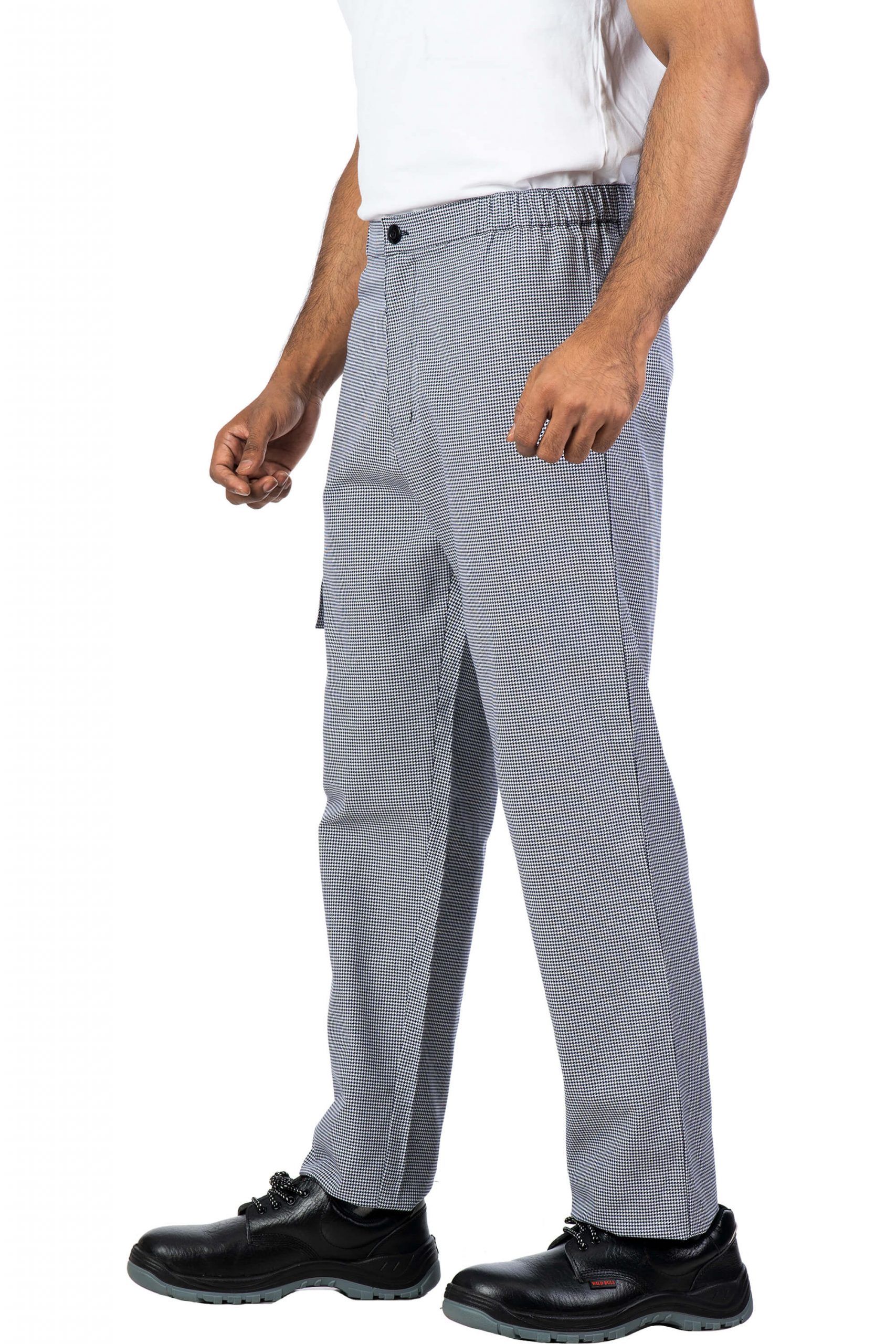 Easy Fit Elasticated Light Weight Chef Trouser